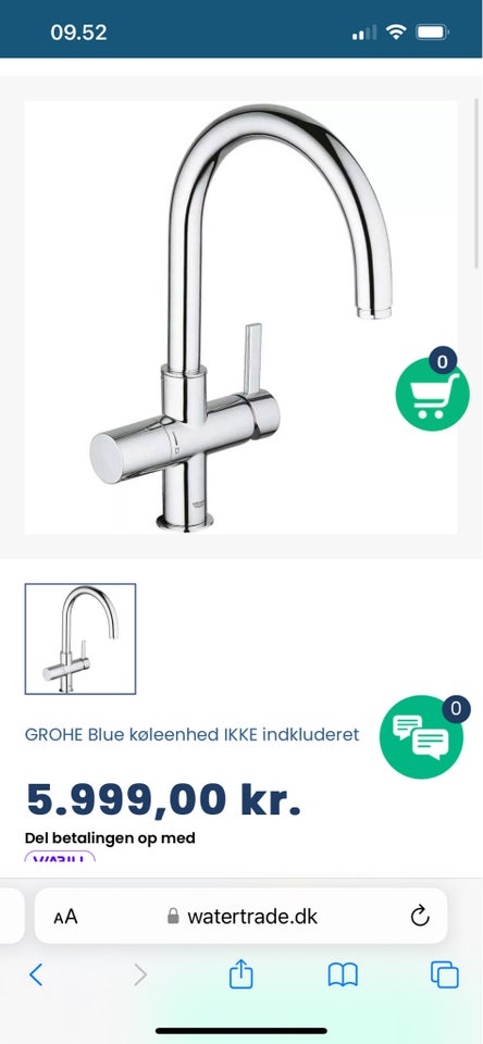 Grohe blue, Grohe