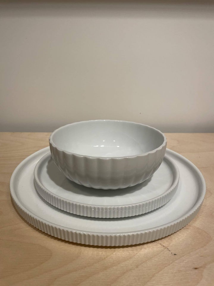 Porcelæn Skåle og tallerkener