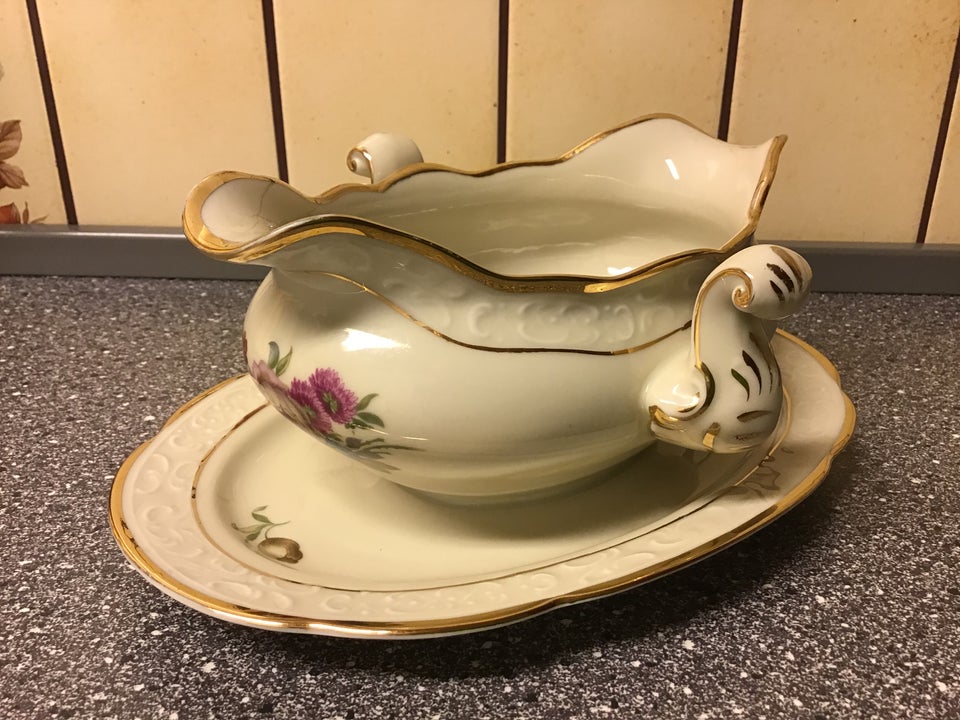 Porcelæn Saucekande Sovsekande