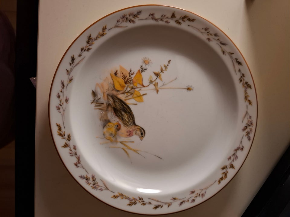 Porcelæn, Frokost tallerkener, 6