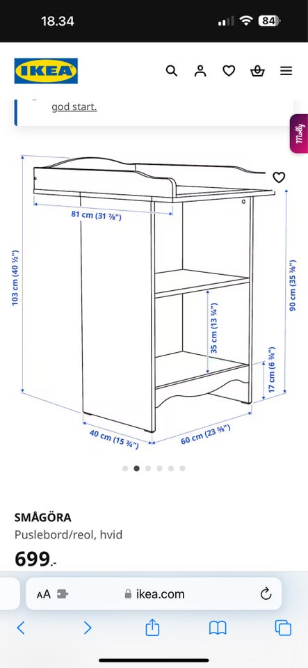 Puslebord, Ikea