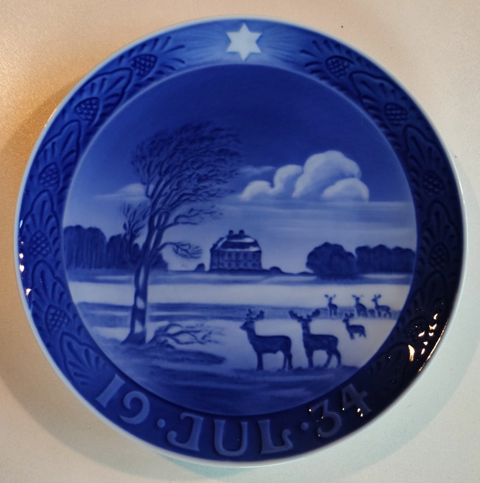 Juleplatte, Royal Copenhagen,