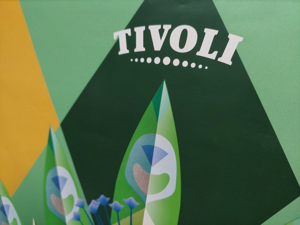 Plakat, motiv: Tivoli Påfugl, b: 62