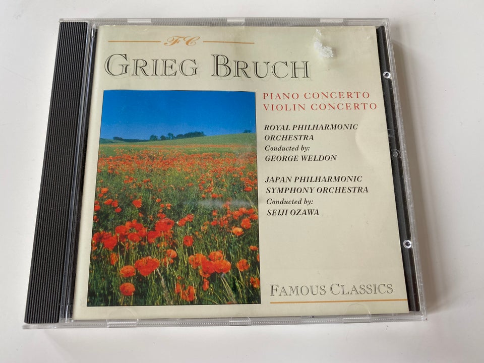 Edvard Grieg, Max Bruch: Famous