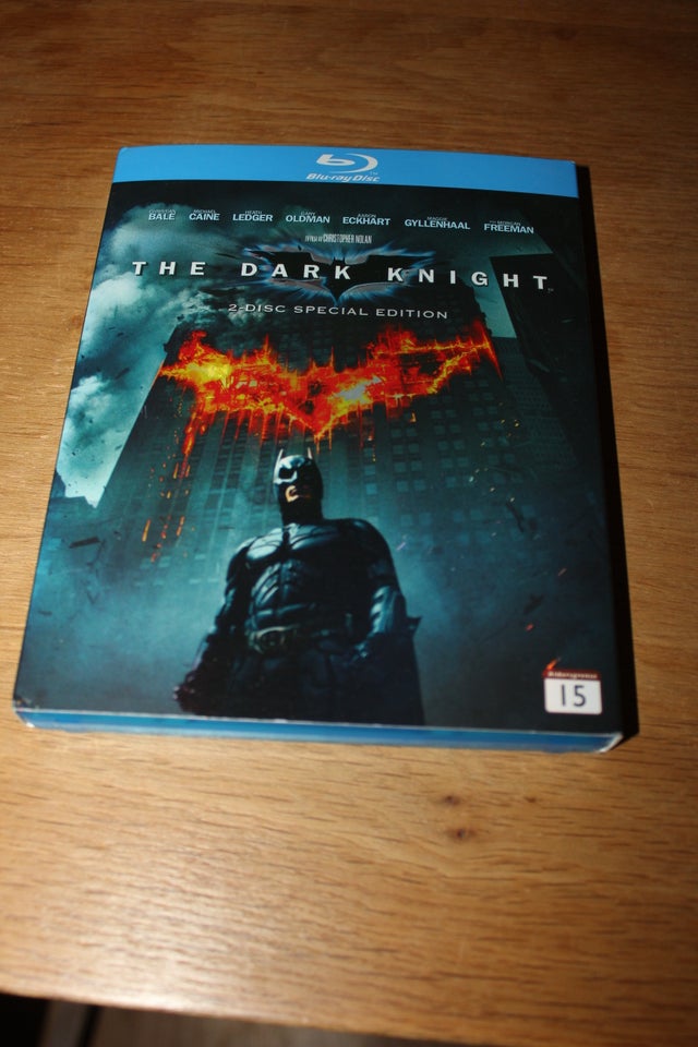 The Dark Knight, Blu-ray, action