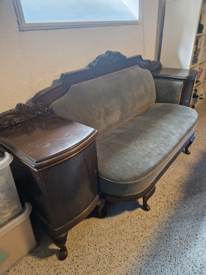 Sofa, 90 år gl., b: 224 d: 75 h: 105