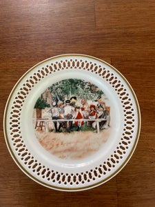 Porcelæn Platte  B&amp;G