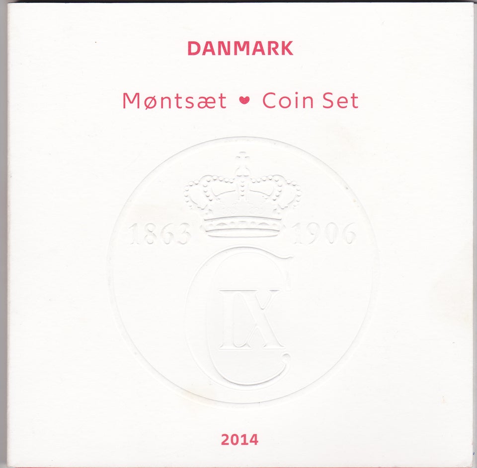 Danmark mønter 2014