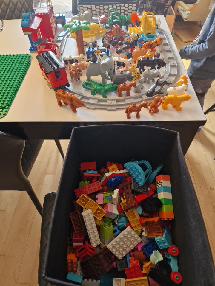 Lego Duplo, Tog dyr klodser