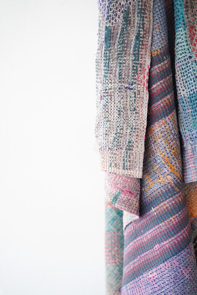 vintage kantha quilt