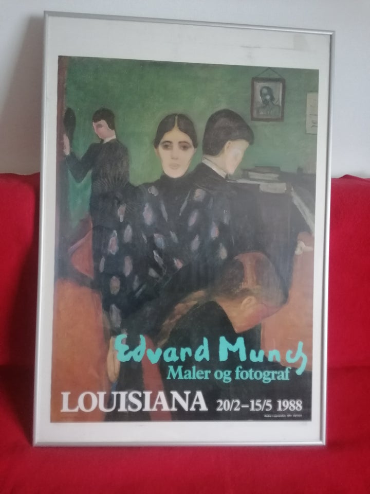 Plakat, Edvard Munch, motiv: Maler