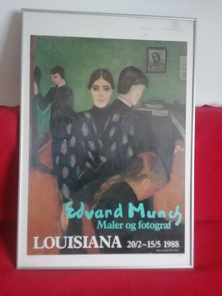 Plakat, Edvard Munch, motiv: Maler