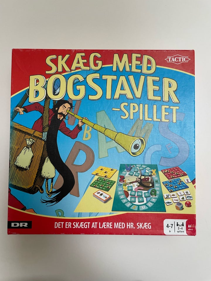 Skæg med bogstaver, brætspil