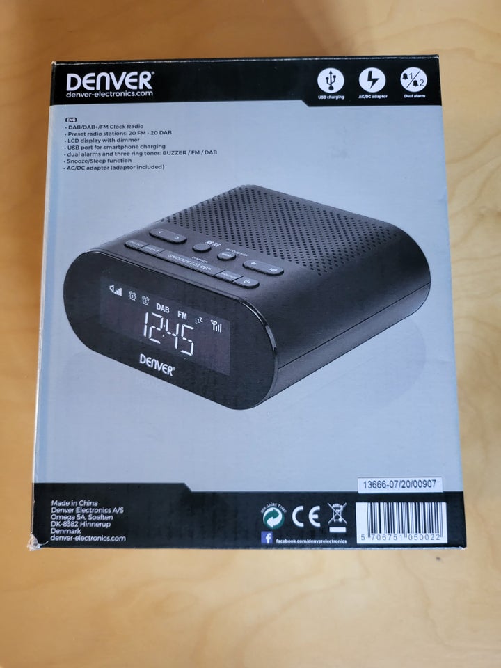 DAB-radio Andet CRD-505