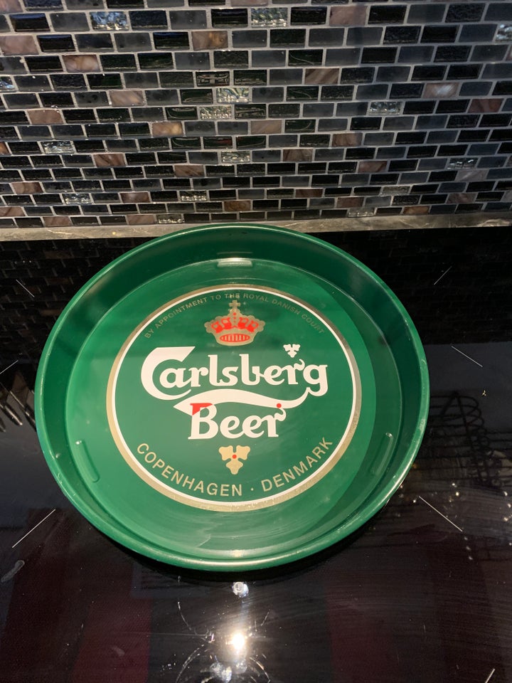 Serveringsbakke, Carlsberg Beer