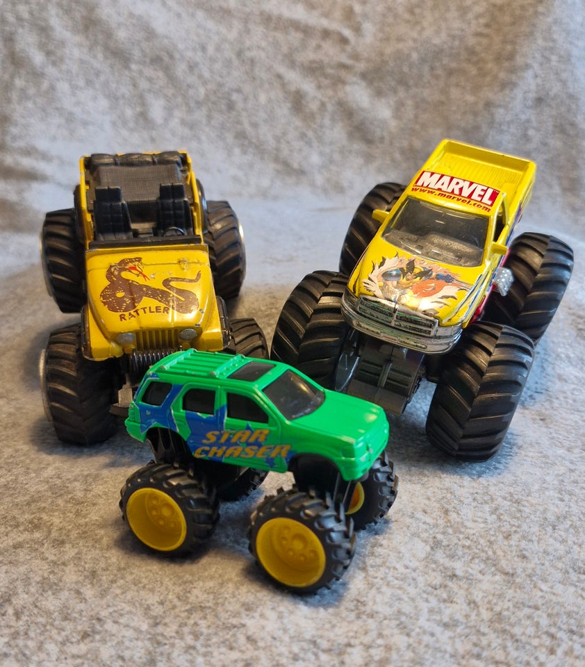 4x4 Monster Truck, Jeep, Marvel