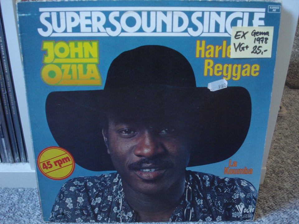 Maxi-single 12", John Ozila,