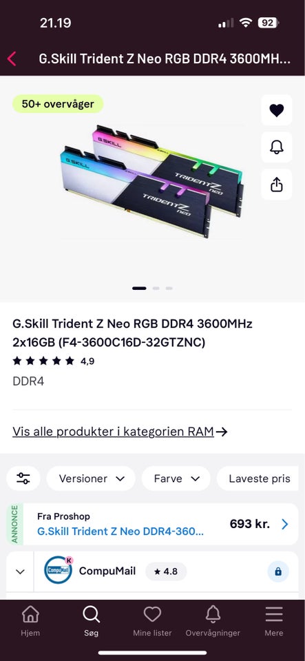 G.Skill Trident z Neo RGB , 32, DDR4