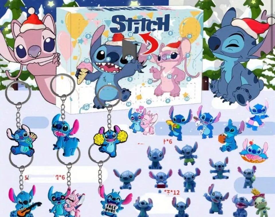 Figurer, Stitch julekalender ,