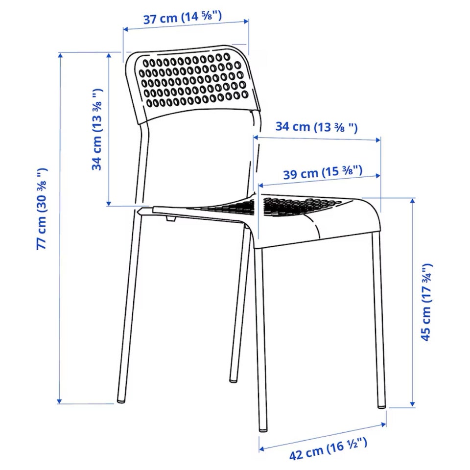 Stol Ikea Adde