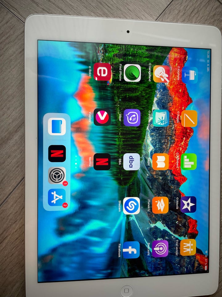 iPad Air, 16 GB, hvid