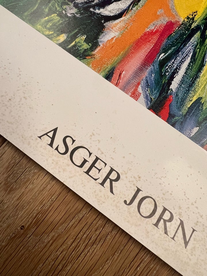 Litografi, Asger Jorn, b: 90 h: 60