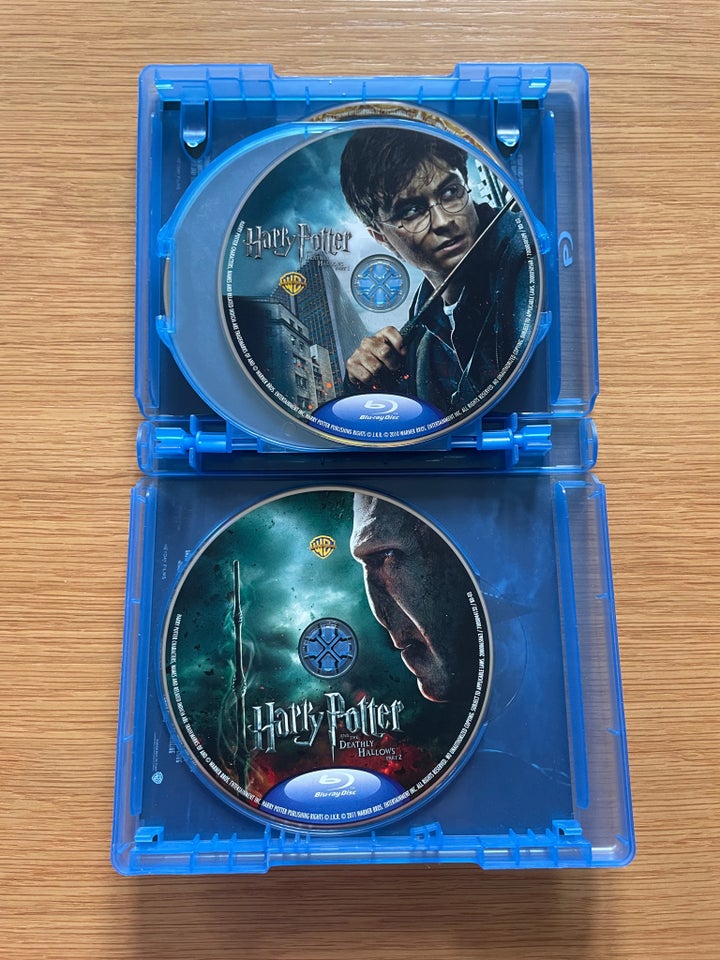 Harry Potter filmsæt, Blu-ray,