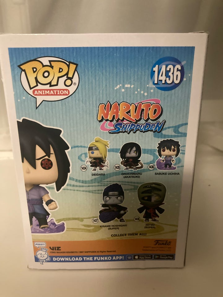 Andet, Funko pop Sasuke Natuto