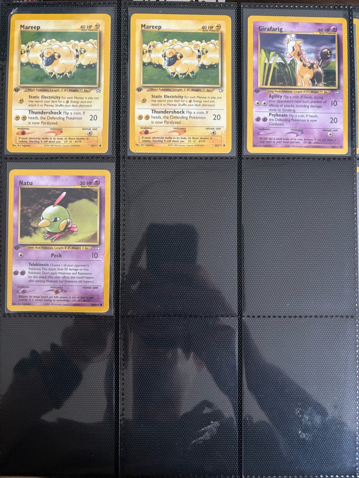 Samlekort Pokemon 1st edition