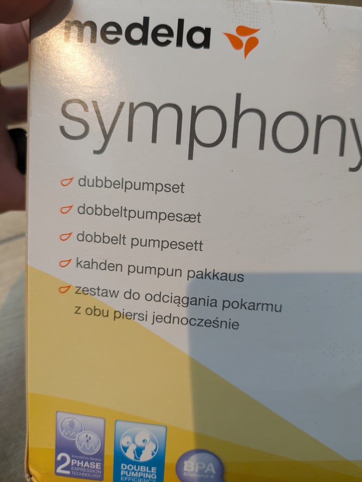 Andet, Pumpesæt, Medela Symphony