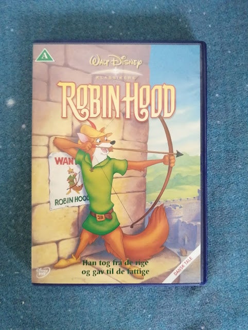 Disney's Robin Hood, DVD,