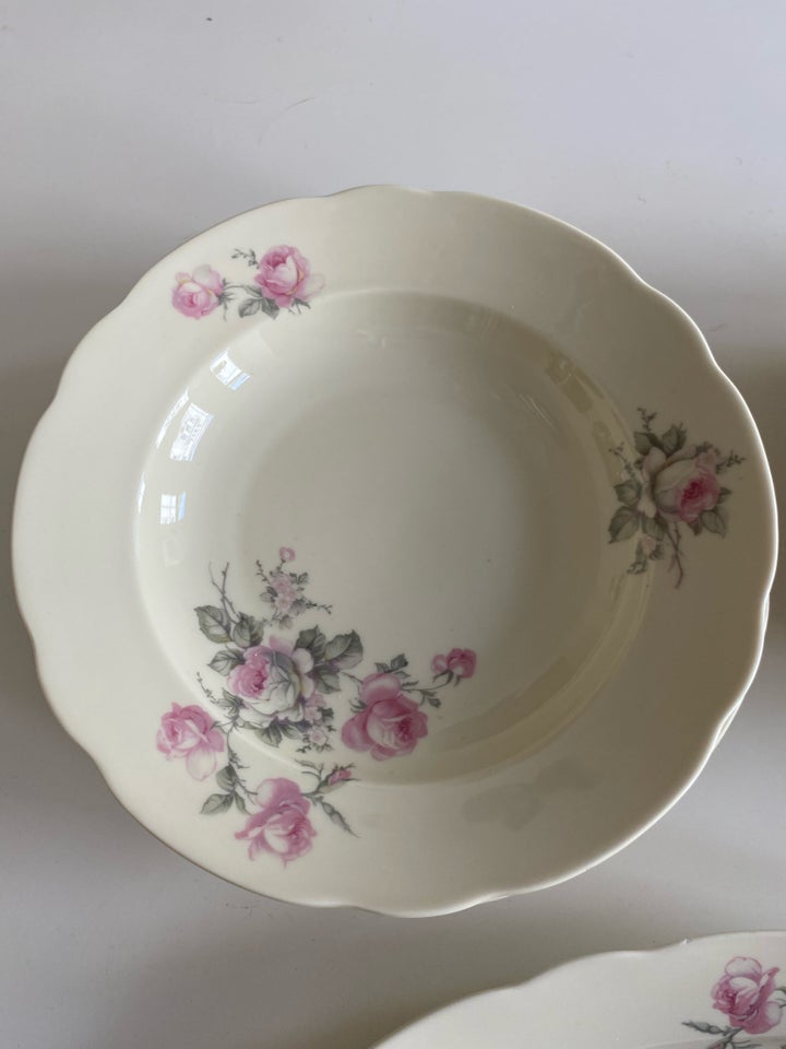 Porcelæn Blomstret stel Vintage