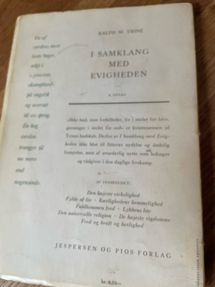 I samklang med evigheden, Ralph W.