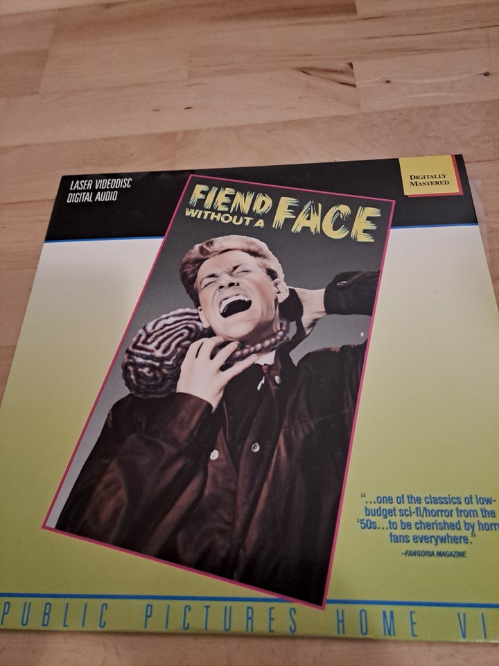 Fiend Without a Face Laserdisc