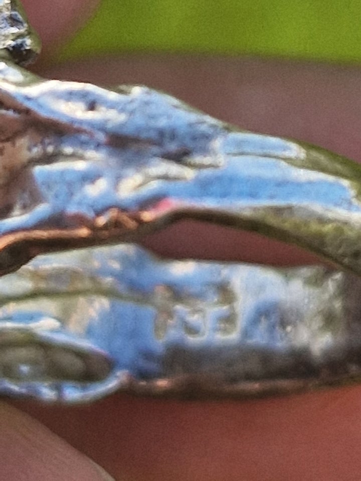 Fingerring, sølv, Flora danica 925