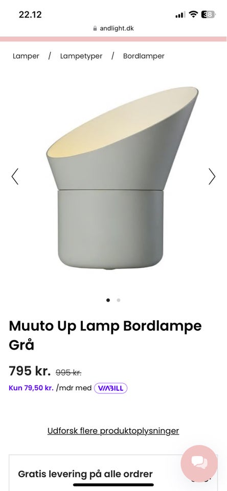 Lampe, Muuto