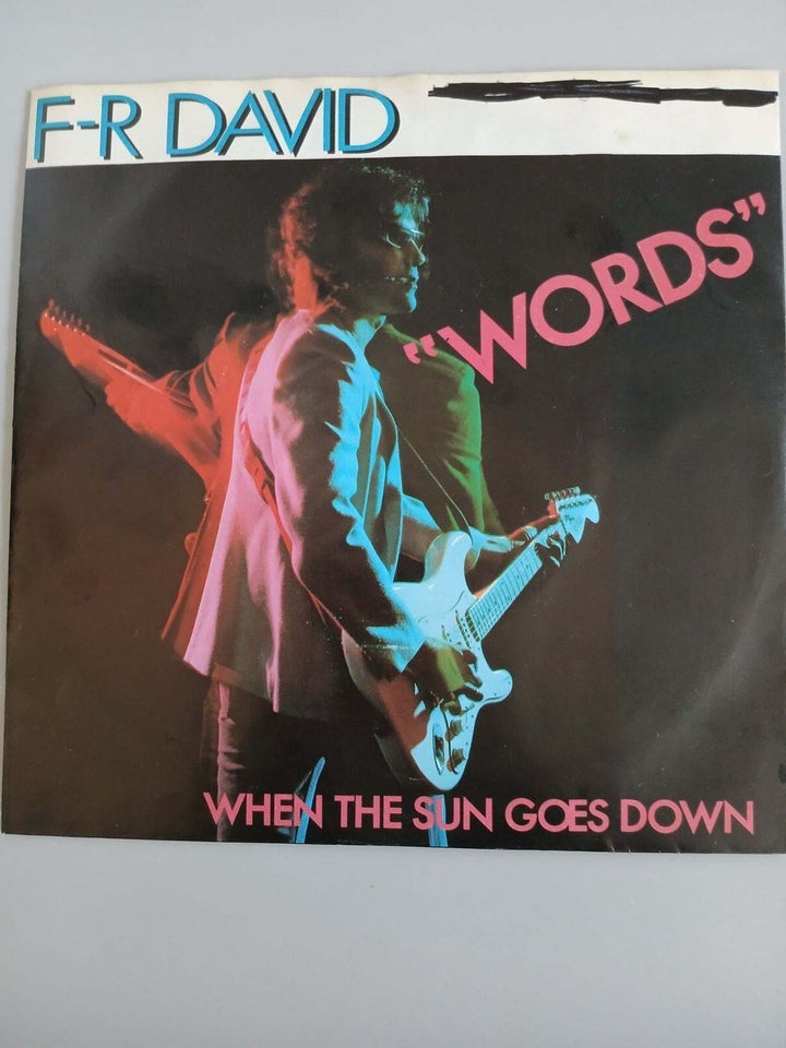 Single F-R David "Words"