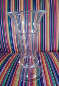 Glas Høj glasvase Holmegaard