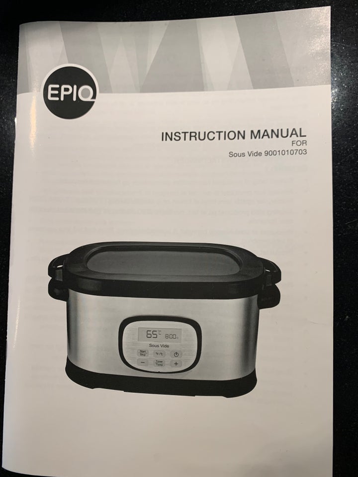 Sous Vide og vacuum sealer Epiq