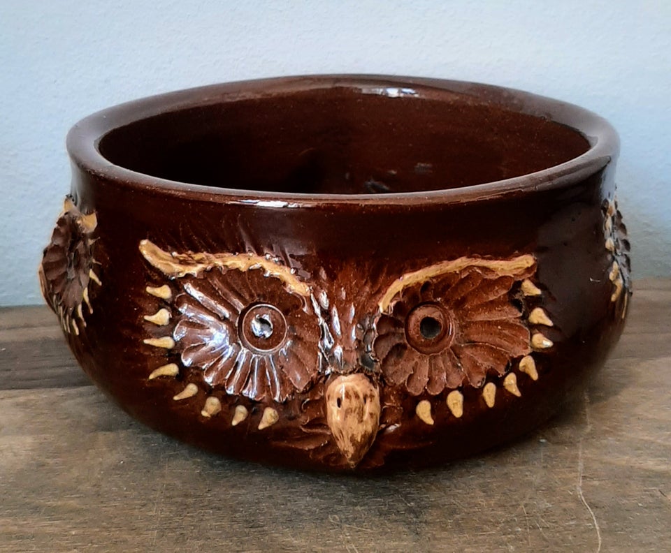 Keramik fugle skål Retro