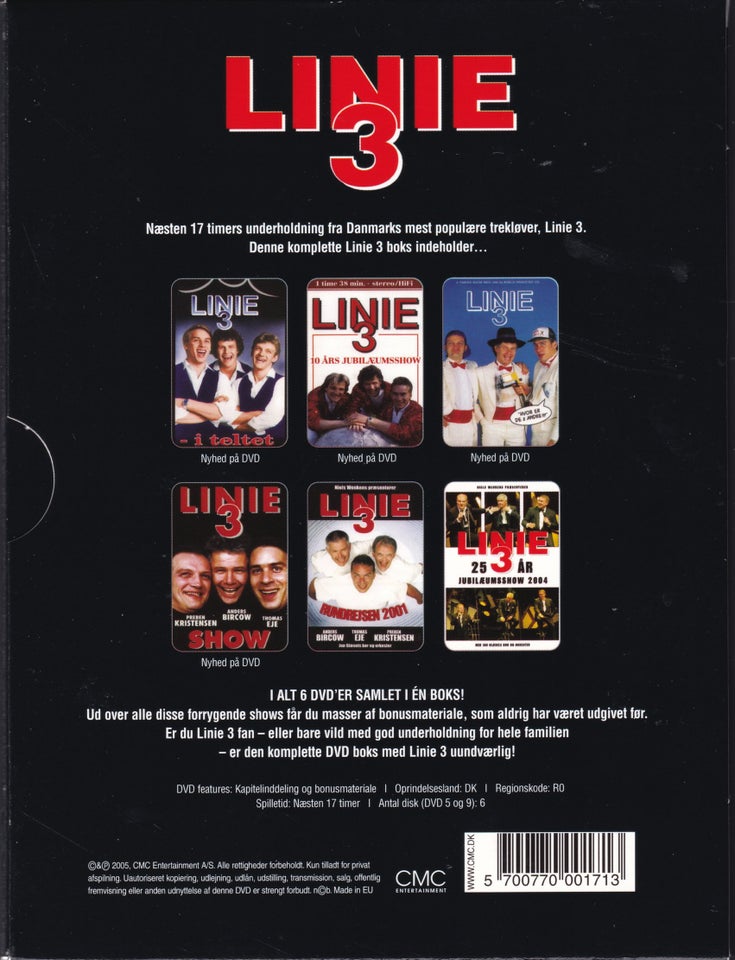 (SOLGT) Linie 3 - Den komplette DVD