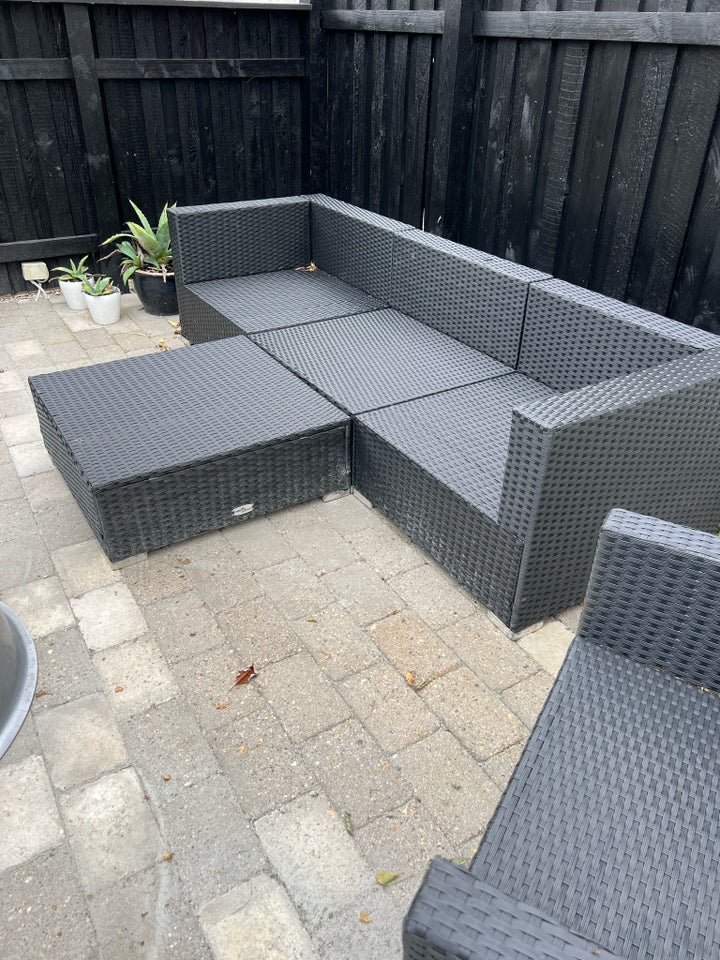 Loungesæt VidaXL Polyrattan