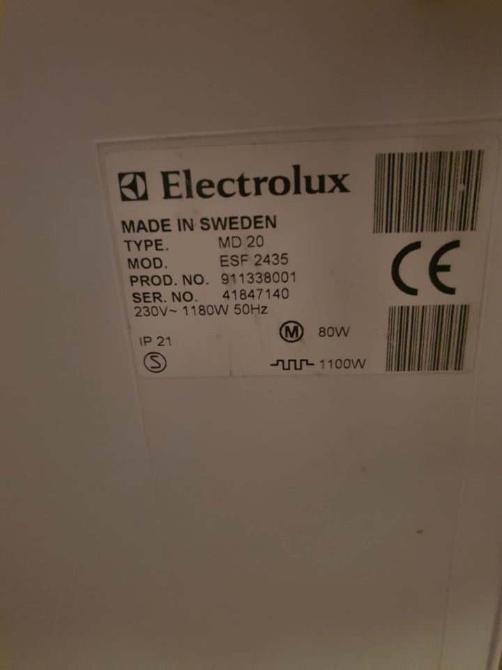 Electrolux ESF 2435,