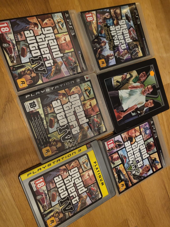 Gta samling, PS3