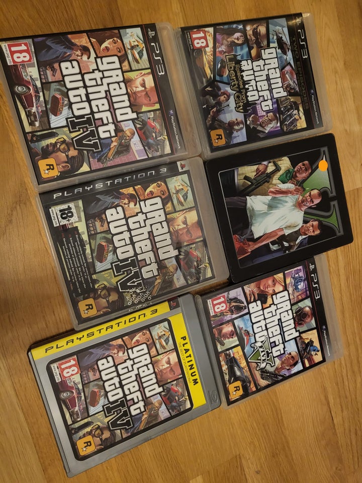 Gta samling, PS3