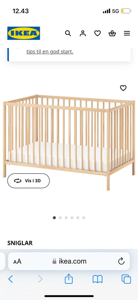 Tremmeseng, Tremmeseng fra IKEA,