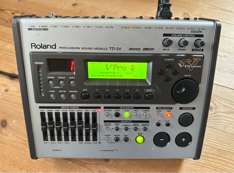 Elektronisk slagtøj, Roland TD-20