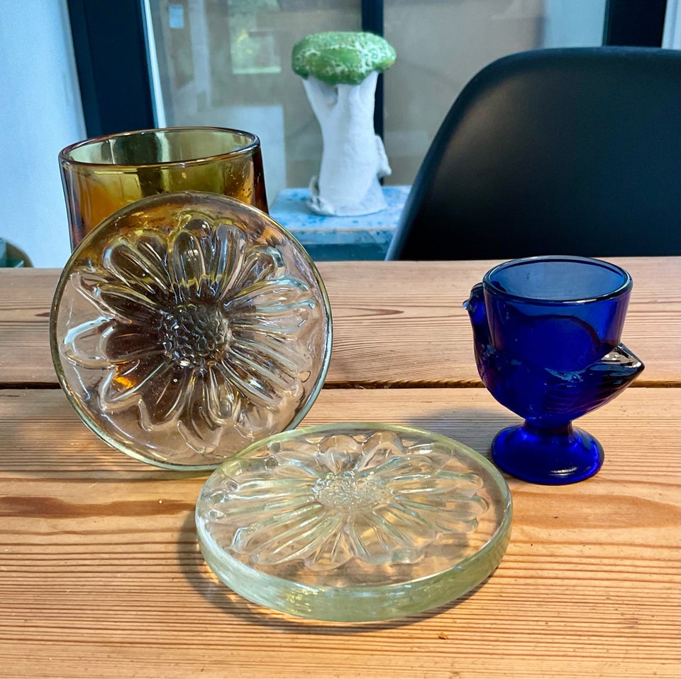 Glas, Vintage glas mosaikker i