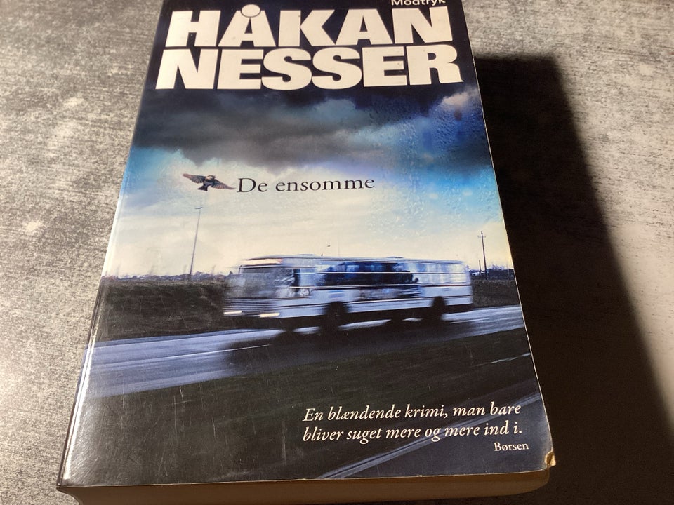 De ensomme , Håkan Nesser å, genre: