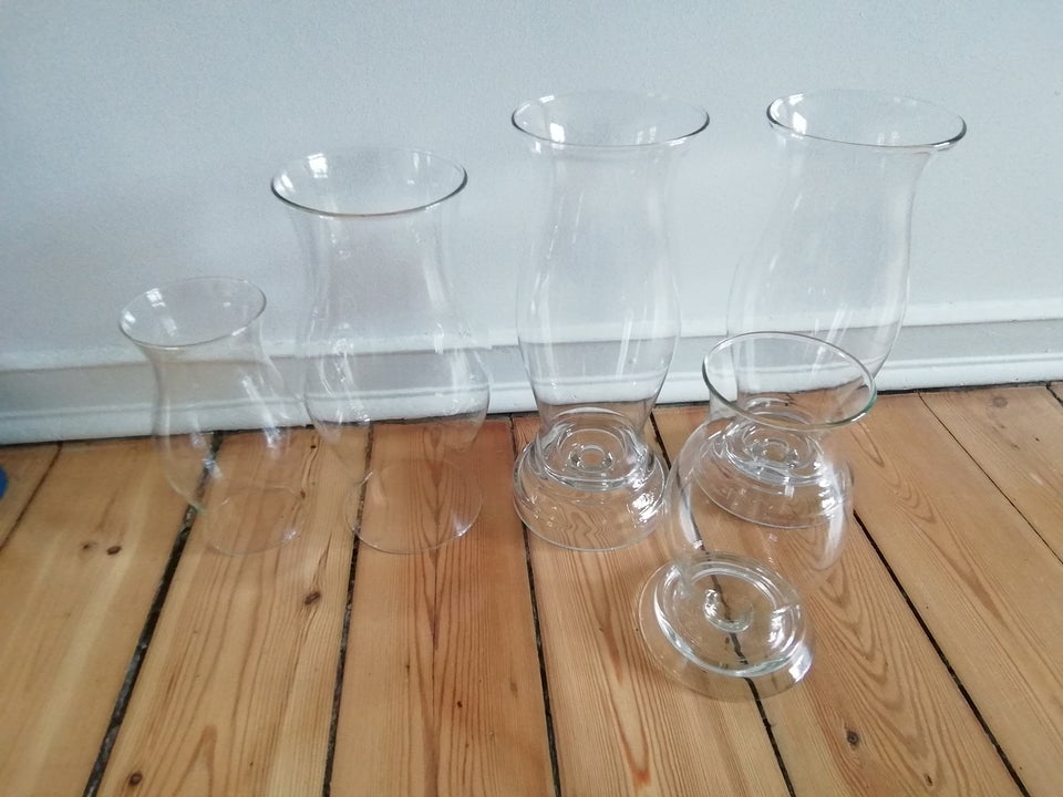 Glas Fyrfadslysestager